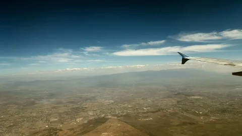 Panoramic view state of Mexico.4K Stock Footage 90470184