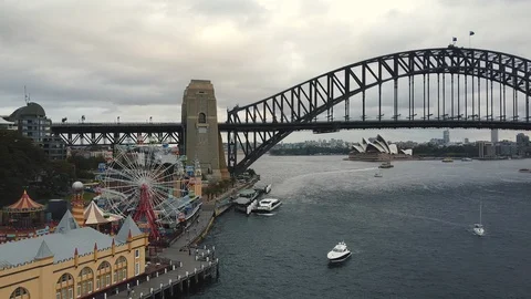 Panoramic view of Sydney 스톡 동영상 125409930