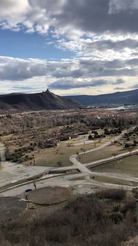 Panoramic view of Tbilisi Georgia Stock Footage 161739563