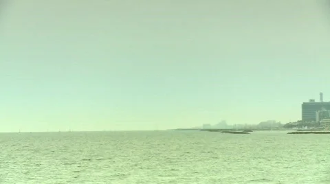 Panoramic View of Tel Aviv Stock Footage 462248