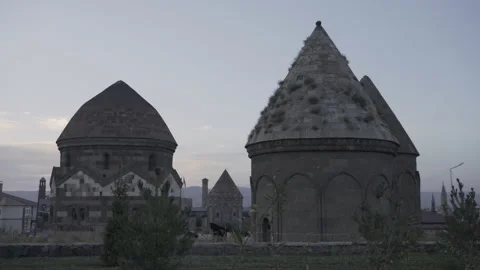 Panoramic view of the three cupolas Stock Footage 218967363