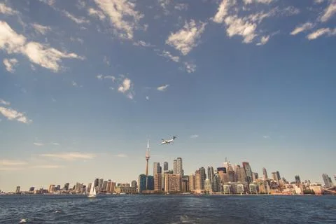 Panoramic view of Toronto Stock Photos