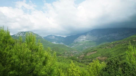 Panoramic View Of Turkey Mountains. Stock Footage 56646512