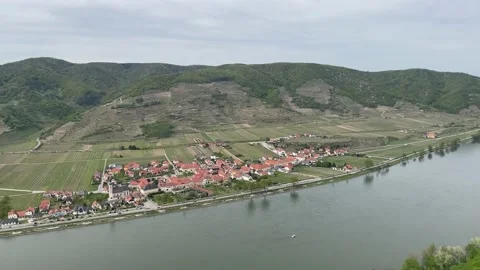 Panoramic view from the viewpoint ferdinandswarte Stock Footage 153534896