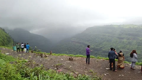 Panoramic view of Western Ghats Video stock 140988724