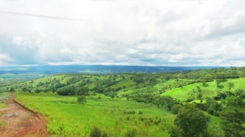 The panoramic views of the beautiful cloudy. Stock Footage 57026096