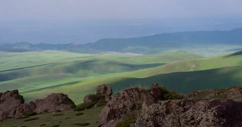 Panoramic Views from the Foothills 4K Stock Footage 51685826