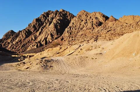 Panoramic views of the mountains. Stock Photos