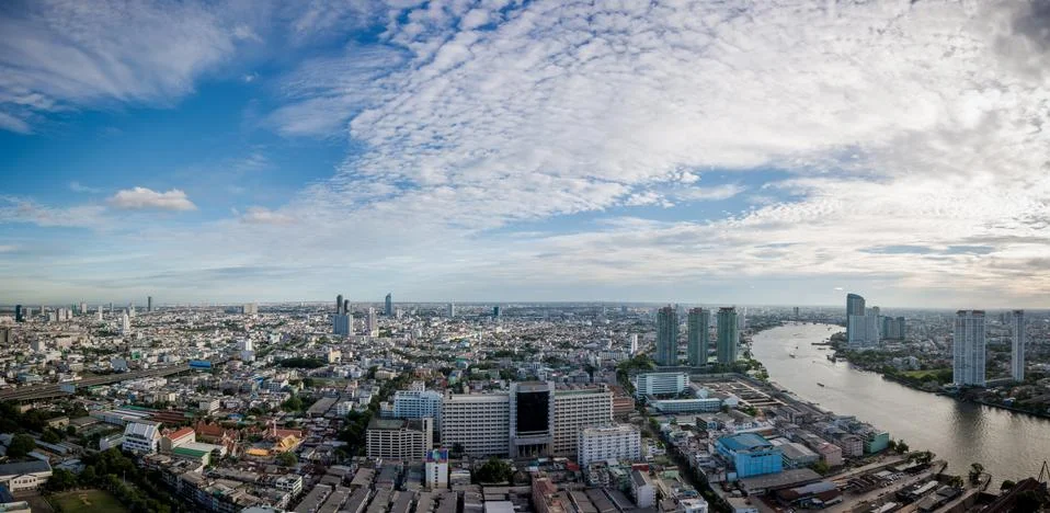 Panoramic views Stock Photos