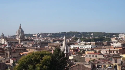 Panoramic views of Rome Stockbeeldmateriaal 116722754