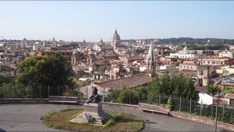 Panoramic views of Rome Stockbeeldmateriaal 116722772