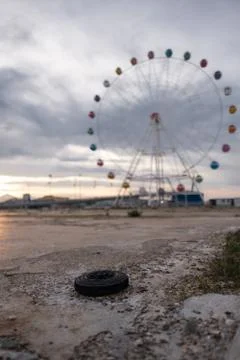 Panoramic wheel Stock Photos