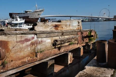 Panoramic wheel Stock Photos