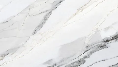 Panoramic white background from marble stone texture for design Stock Photos