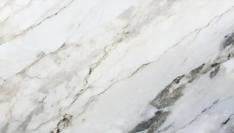 Panoramic white background from marble stone texture for design Stock Photos