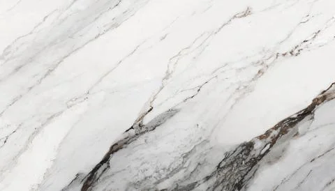 Panoramic white background from marble stone texture for design Stock Photos