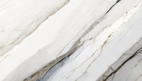 Panoramic white background from marble stone texture for design Stock-Fotos