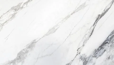 Panoramic white background from marble stone texture for design Stock Photos