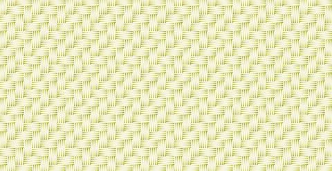 Panoramic yellow - orange wicker background, repeating elements - Vector Stock Illustration