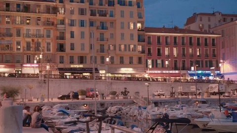 Panoramique port Stock Footage 93842228