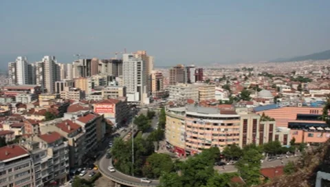 Panoromic bursa-2 Video stock 8557703