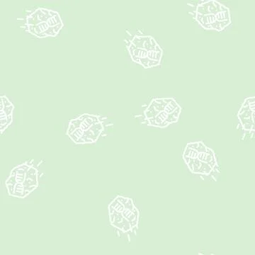 Panspermia space line vector seamless pattern 스톡 일러스트