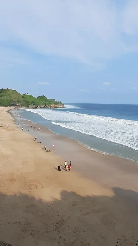 Pantai Ngantep - Malang, East Java Indonesia 動画素材 241491337