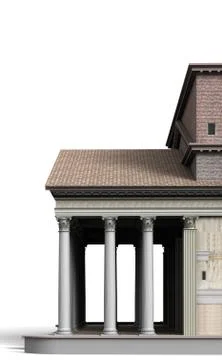 Pantheon 2 Stock Illustration