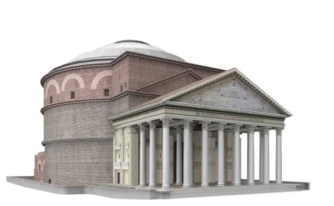 Pantheon 6 Stock Illustration