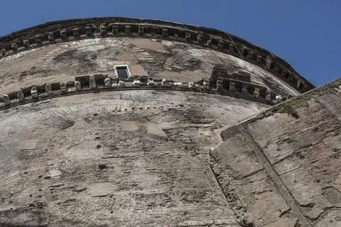 Pantheon ancient wall 스톡 사진