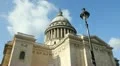The Pantheon and Street Lamp. Timelapse. HD Footage