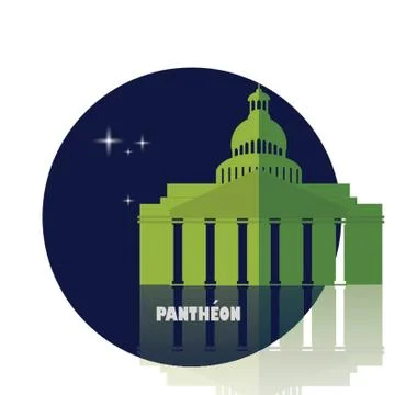 Pantheon Stock Illustration