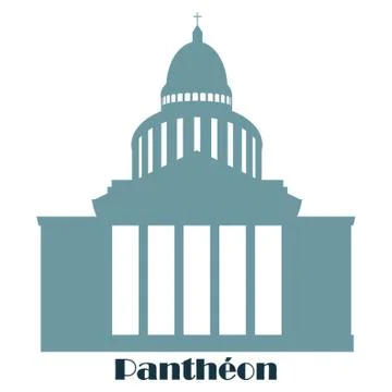 Pantheon Stock Illustration