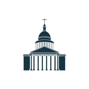 Pantheon Stock Illustration