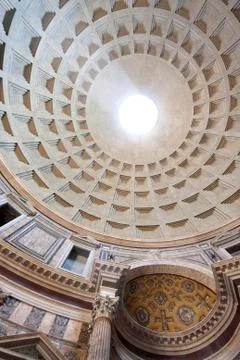 Pantheon Interior Stock Photos