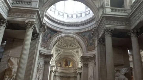 Pantheon in Paris Stock Footage 228942113