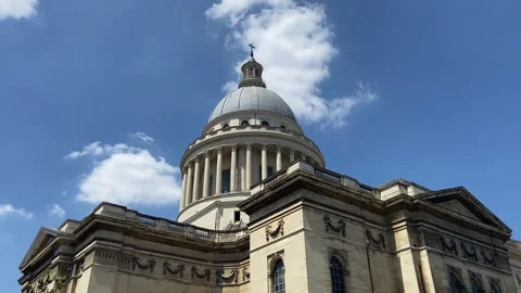 Panthéon in Paris Stock Footage 347413703