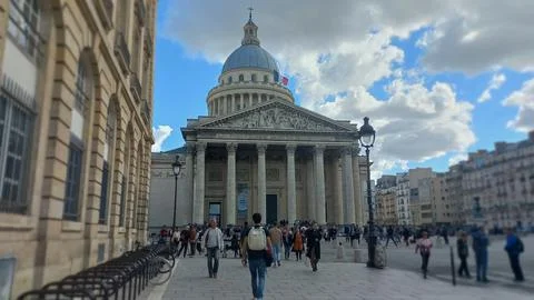 Pantheon in Paris Stock Photos