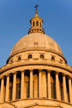 The pantheon Stockfoto's