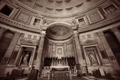 Pantheon Foto stock