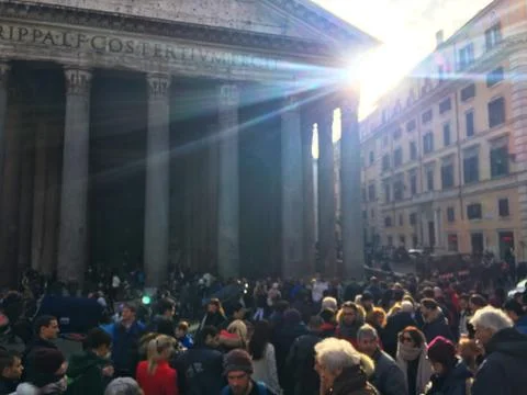 Pantheon Foto stock
