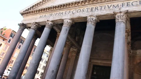 Pantheon, Rome Stock Footage 75333745
