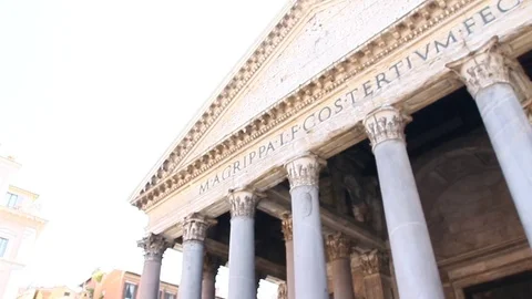 Pantheon, Rome Stock Footage 75333943
