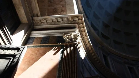 Pantheon, Rome Stock Footage 75334158