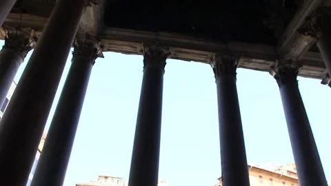 Pantheon, Rome Stock Footage 75334304