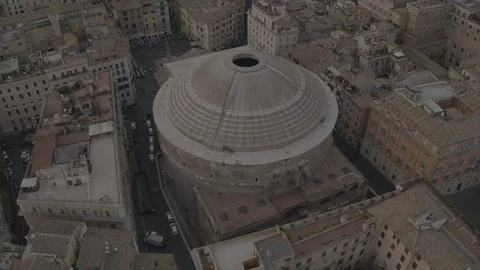 Pantheon Rome Stock Footage 111034302