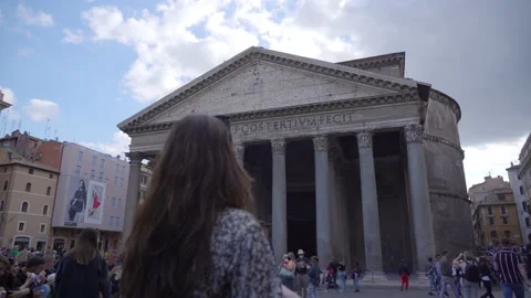 Pantheon, Rome Stock Footage 200941084