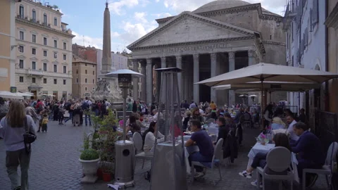 Pantheon, Rome Stock Footage 200941854