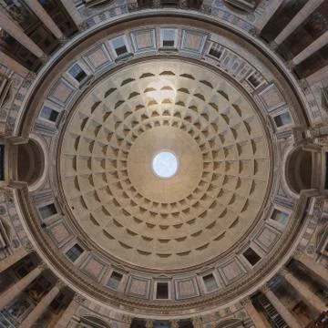 Pantheon in Rome Stock Photos