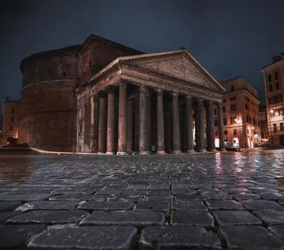 Pantheon, Rome Stockfoto's